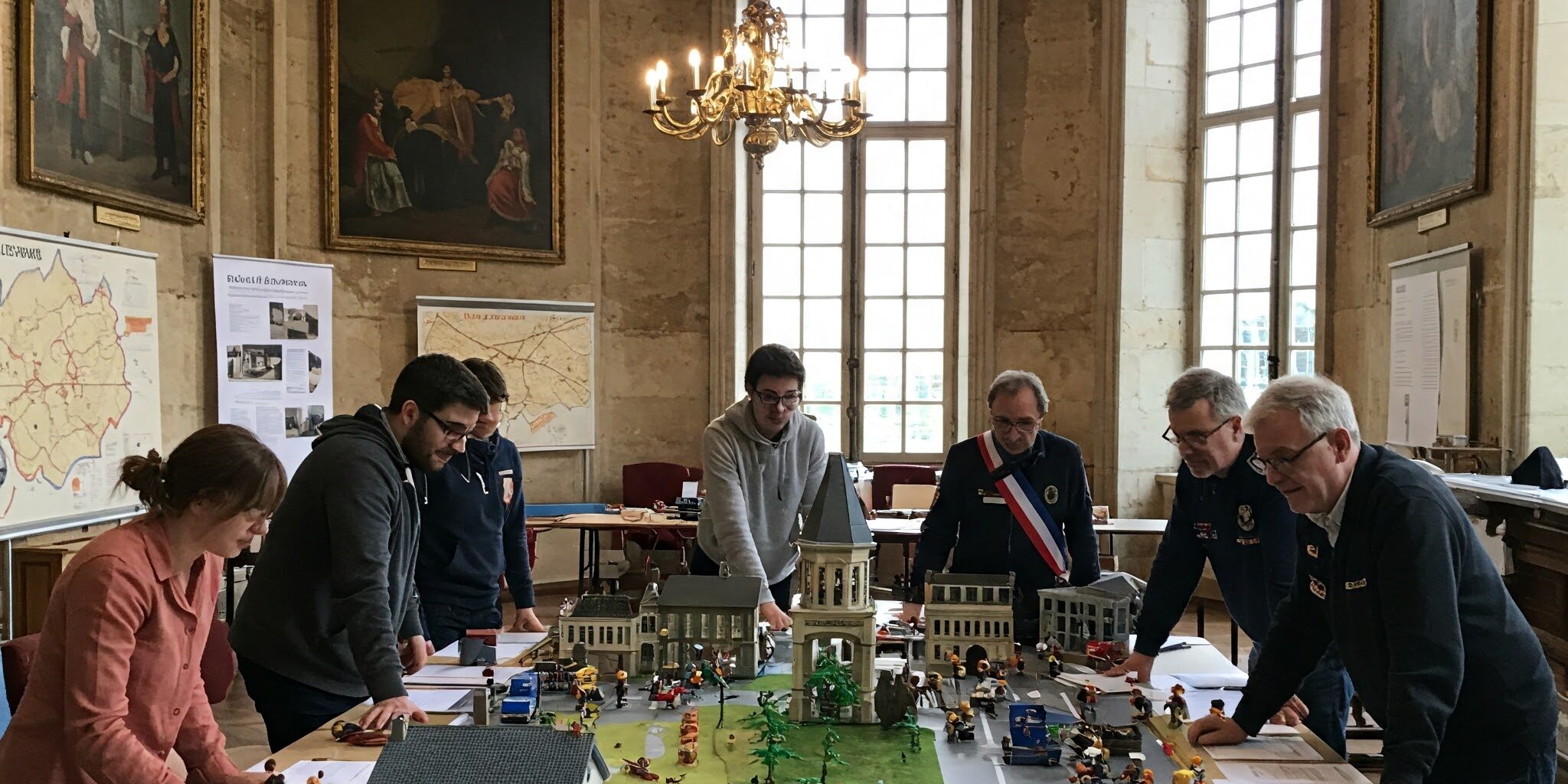 Exercice de crise sur table Formations et exercices de crise dans une mairie
