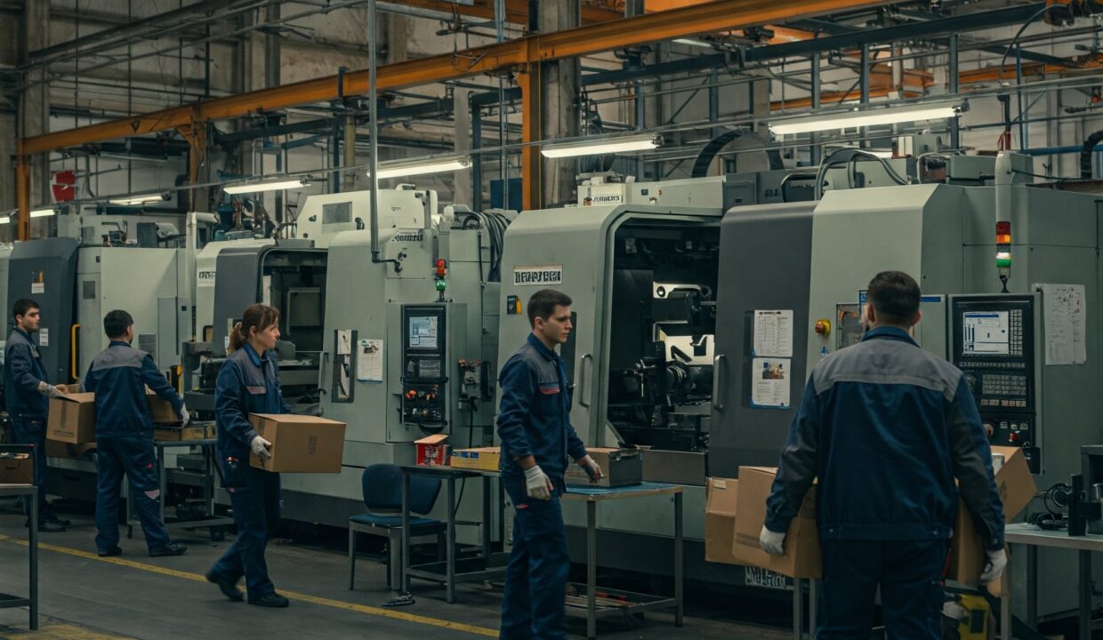 Plan de Reprise d'activité après une crise , une chaine de production redémarrant rapidement grâce au plan de continuité d'activité PCA PRA