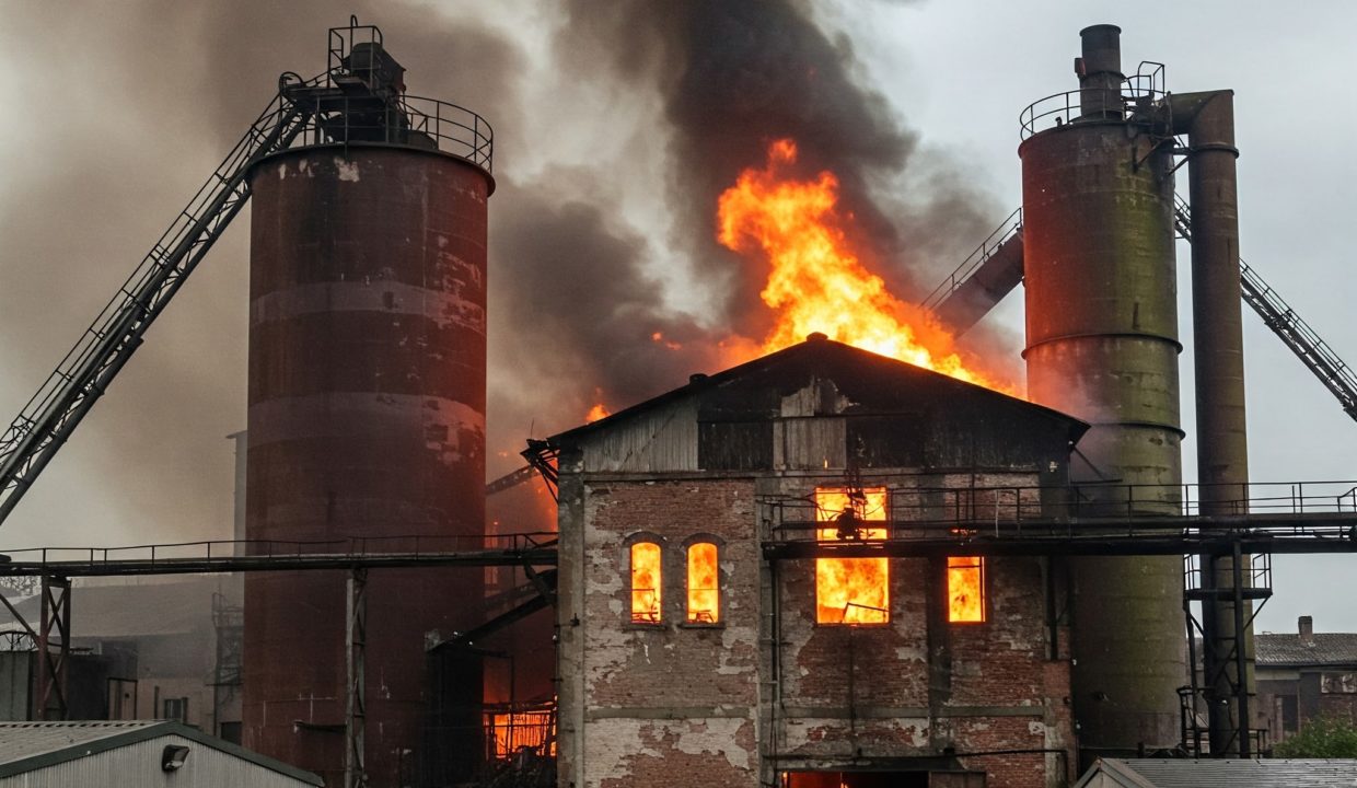 Quel est le principal risque industriel ? l'Incendie dans un bâtiment industriel
