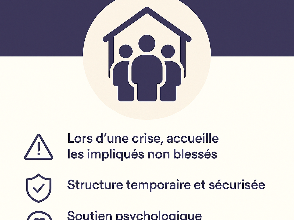 Centre d'accueil des impliqués