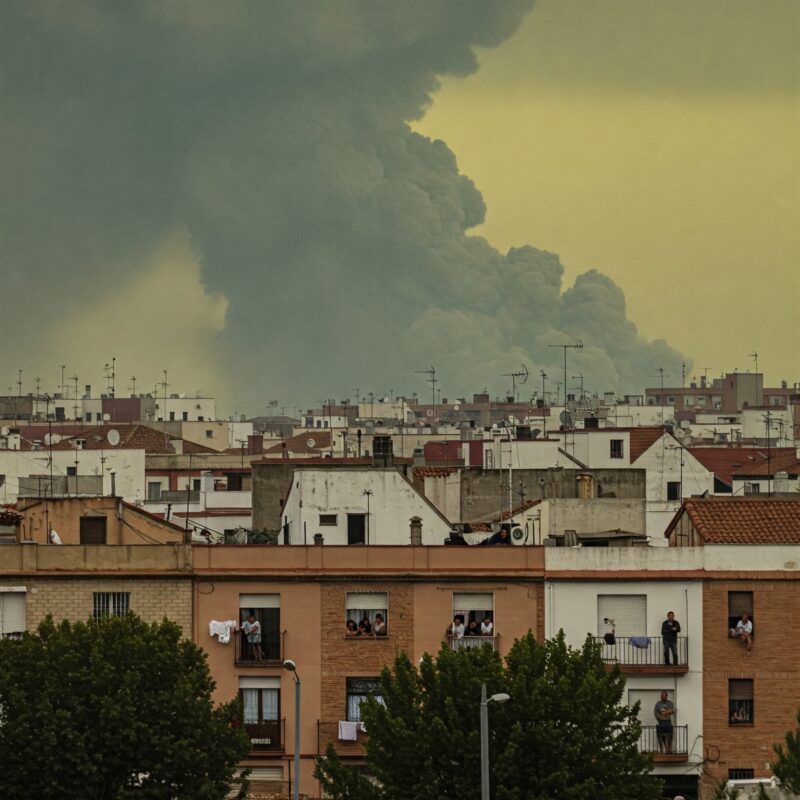 IA accident espagne Incident Industriel et Confinement en Espagne