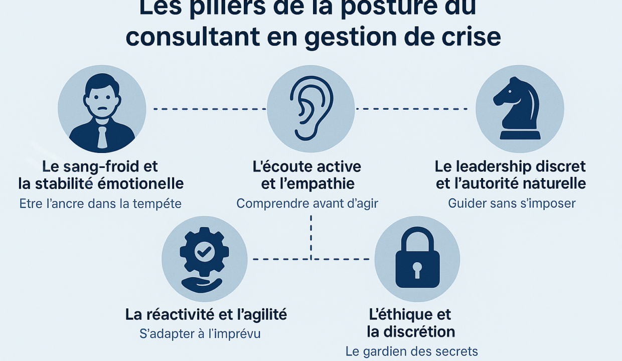 la bonne posture en tant que consultant en gestion de crise