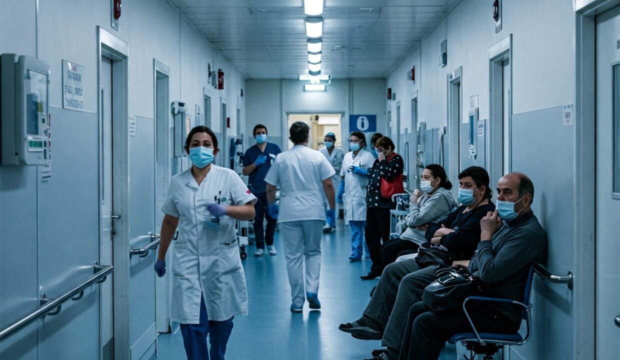 Plan blanc à l'hôpital
