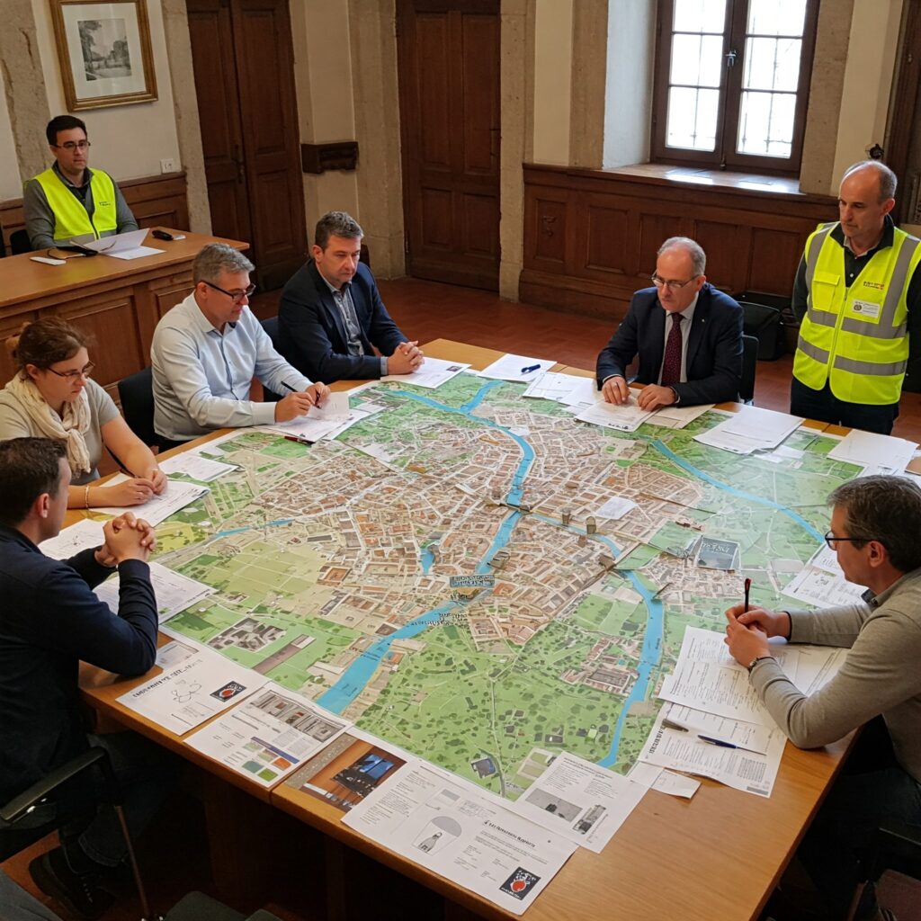 Exercice de crise - inondation